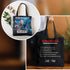 Personalized Superhero Baby Tote Bag – Baby Batman Design with Custom Photo & Quote